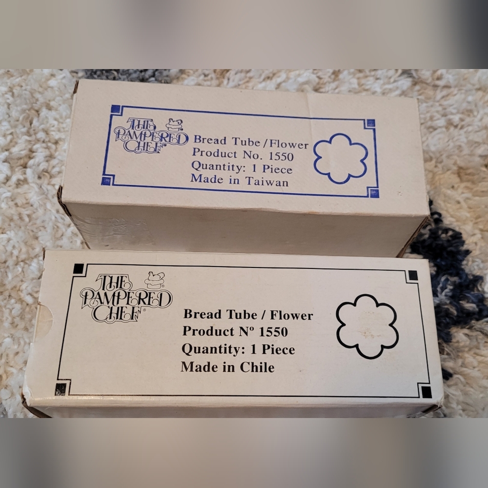 🔥2For$20 2 Pampered Chef Bread Tubes  NIB